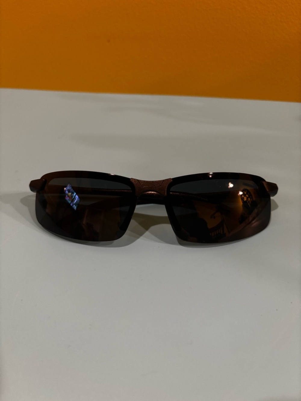 Black Wrap Sunglasses - Polarized Look1626